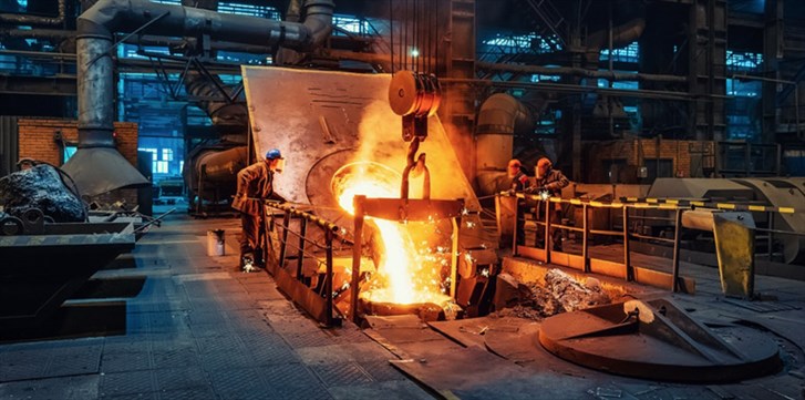 Sản lượng thép thô thế giới tăng trong đầu năm 2026