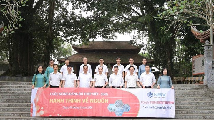 NatsteelVina - Hành trình về nguồn Khơi dậy giá trị lịch sử truyền thống