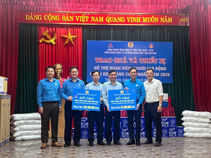 Tháng Công nhân tại Tổng công ty Thép Việt Nam: Tri ân tới người lao động ngành thép