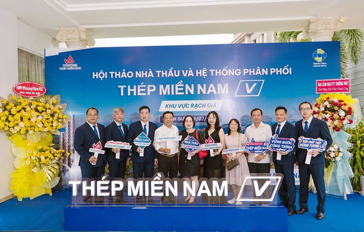 Hội thảo nhà thầu ở Rạch Giá: Thép Miền Nam sát hơn với thị trường